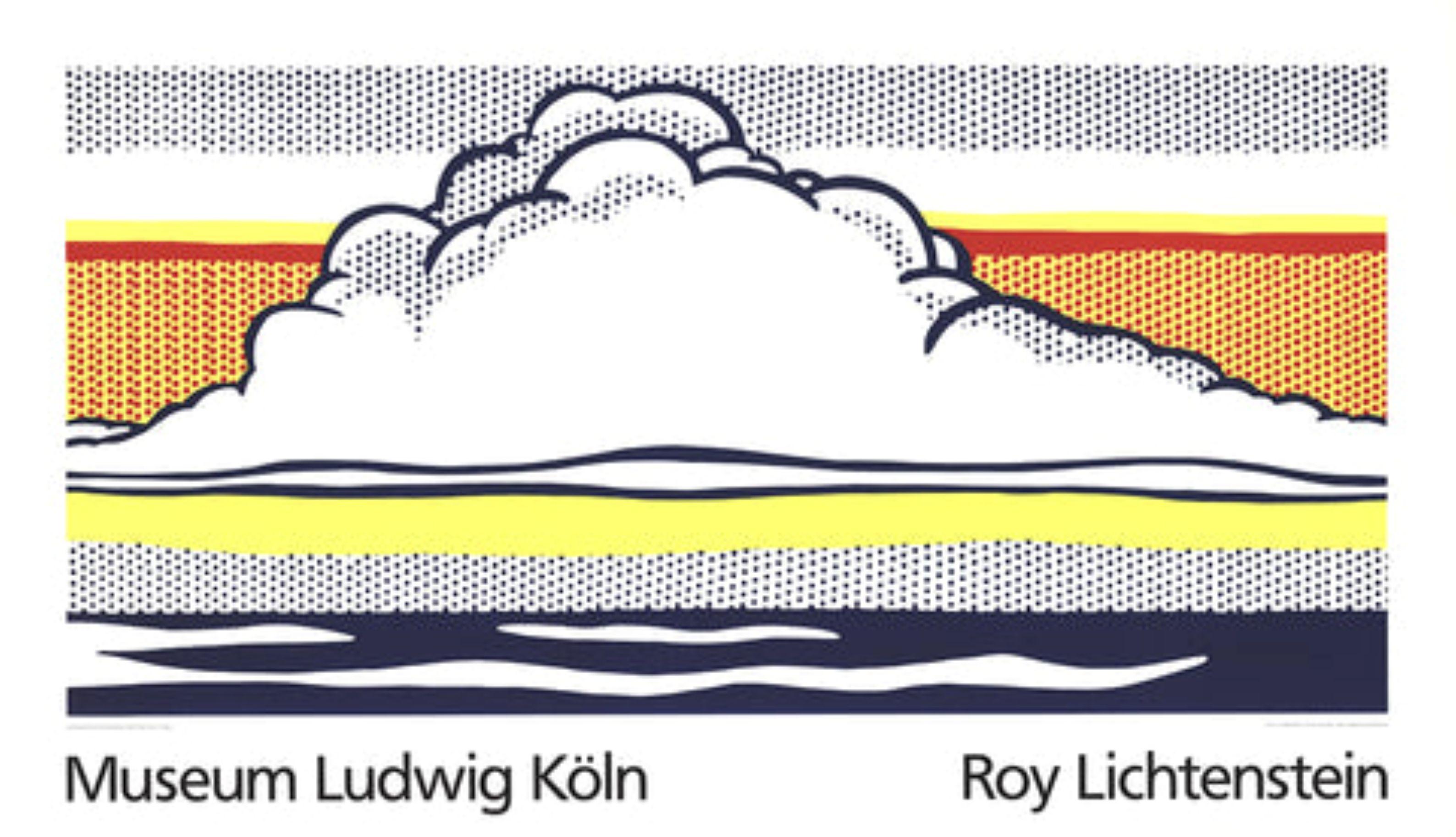 Cloud And Sea By Roy Lichtenstein For Sale 1