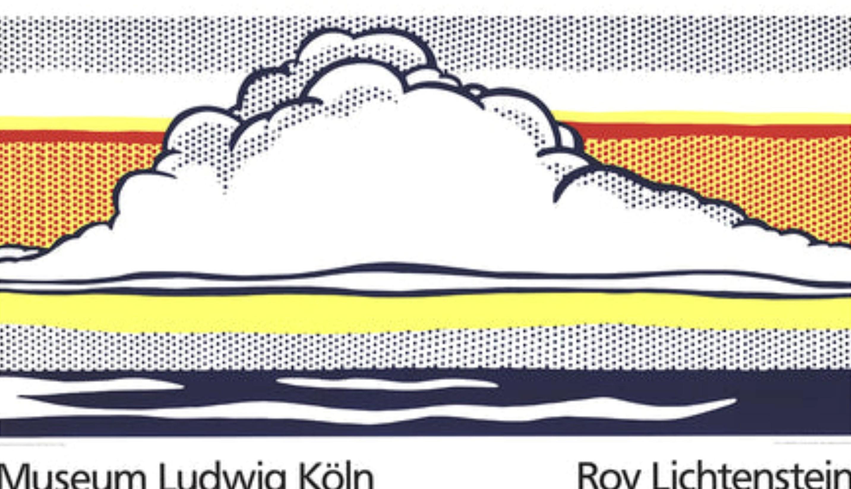 Cloud And Sea By Roy Lichtenstein For Sale 2
