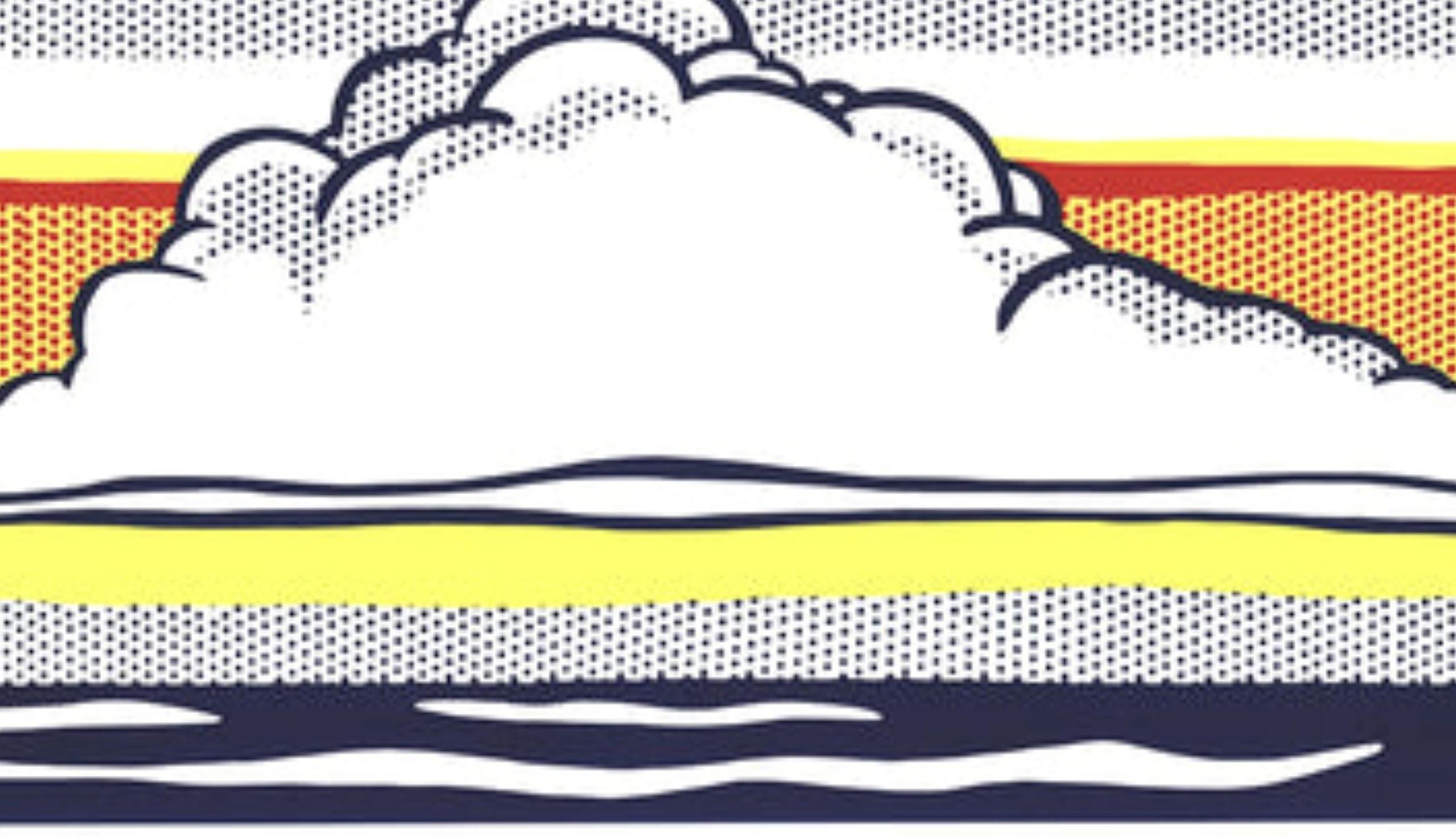 Cloud And Sea By Roy Lichtenstein For Sale 3