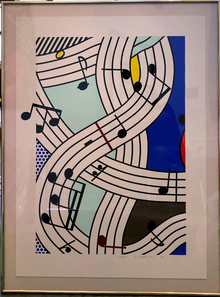 Roy Lichtenstein Composition I At 1stdibs
