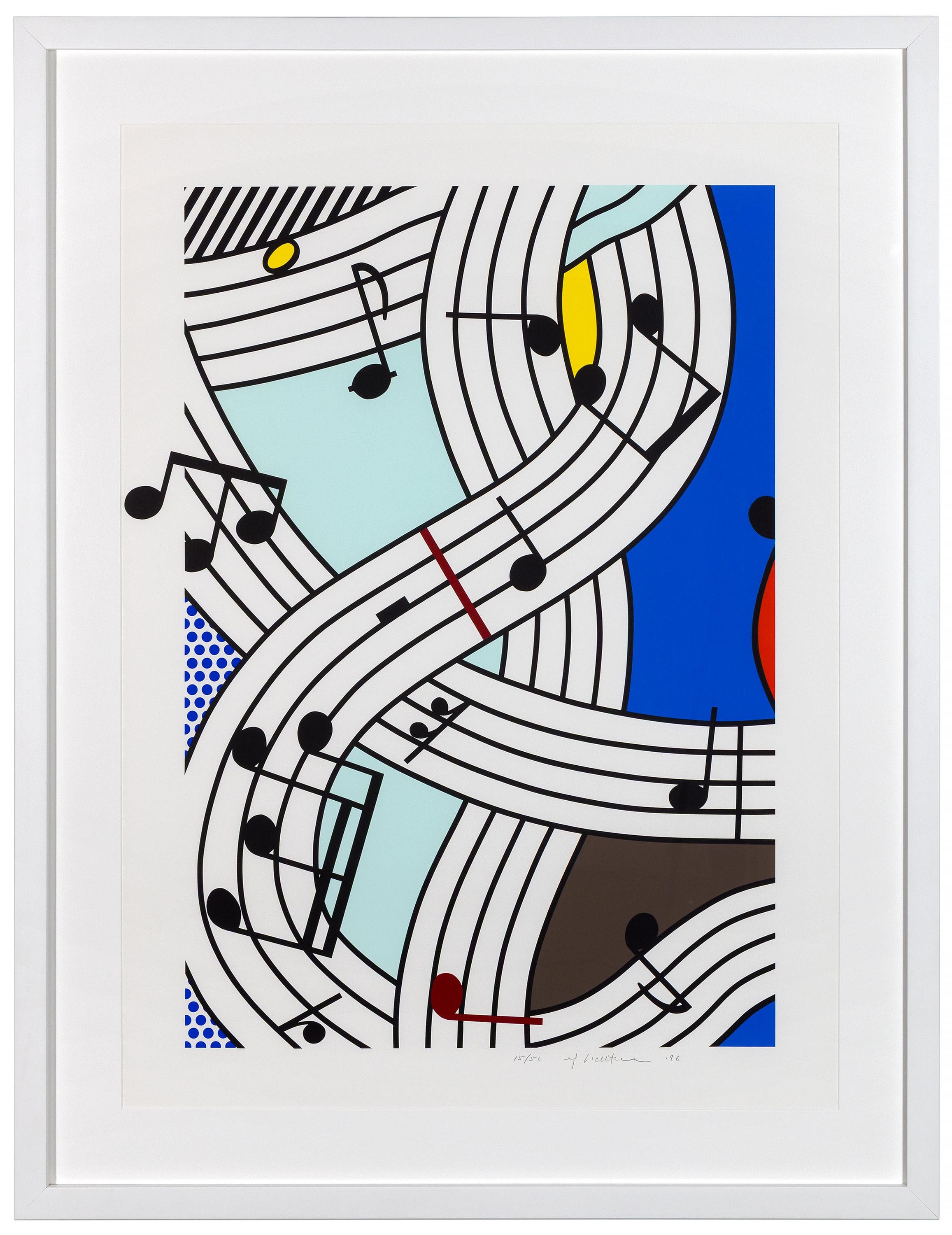 Composition I - Print de Roy Lichtenstein