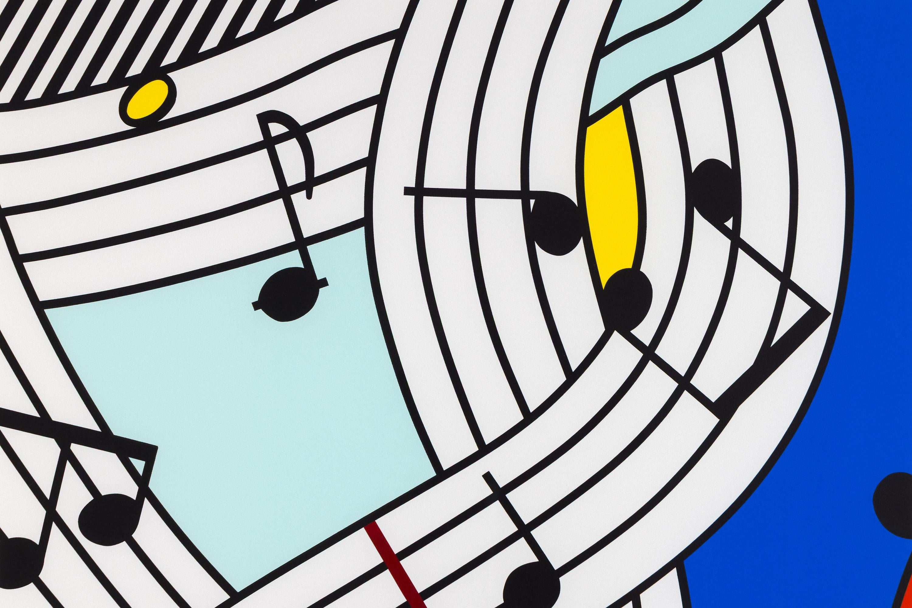 Composition I - Gris Print par Roy Lichtenstein