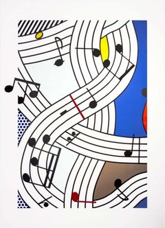 Composition I (Musical Notes)