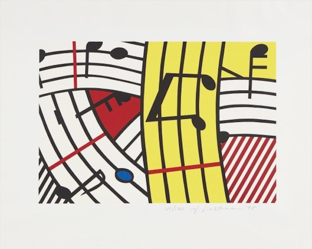 Composition IV - Print by Roy Lichtenstein