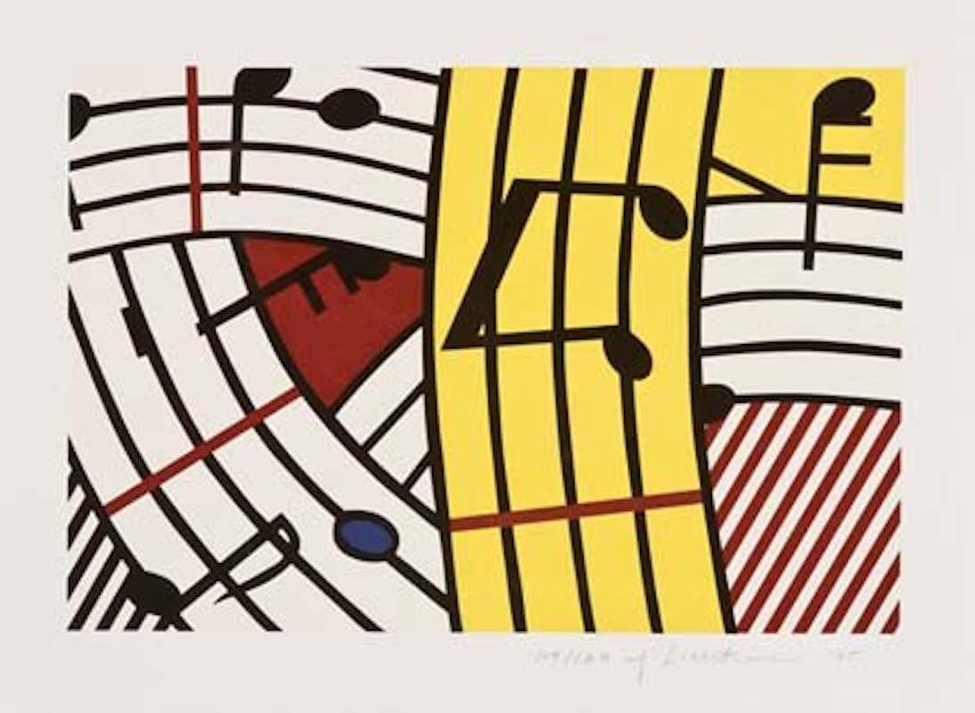 roy lichtenstein composition iv