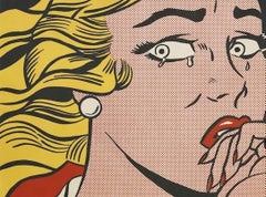 Fille en pleurs:: Roy Lichtenstein