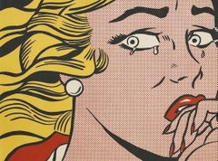 Vintage Crying Girl, Roy Lichtenstein