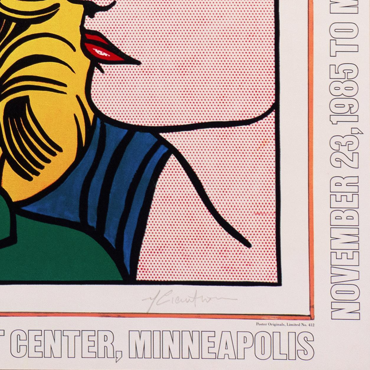 'Eddie Diptych', Signed Pop Art Exhibition Poster, Guggenheim, Venice Biennale For Sale 1