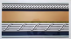 Entablature IV /// Pop Art Roy Lichtenstein Large Design Architecture Pattern