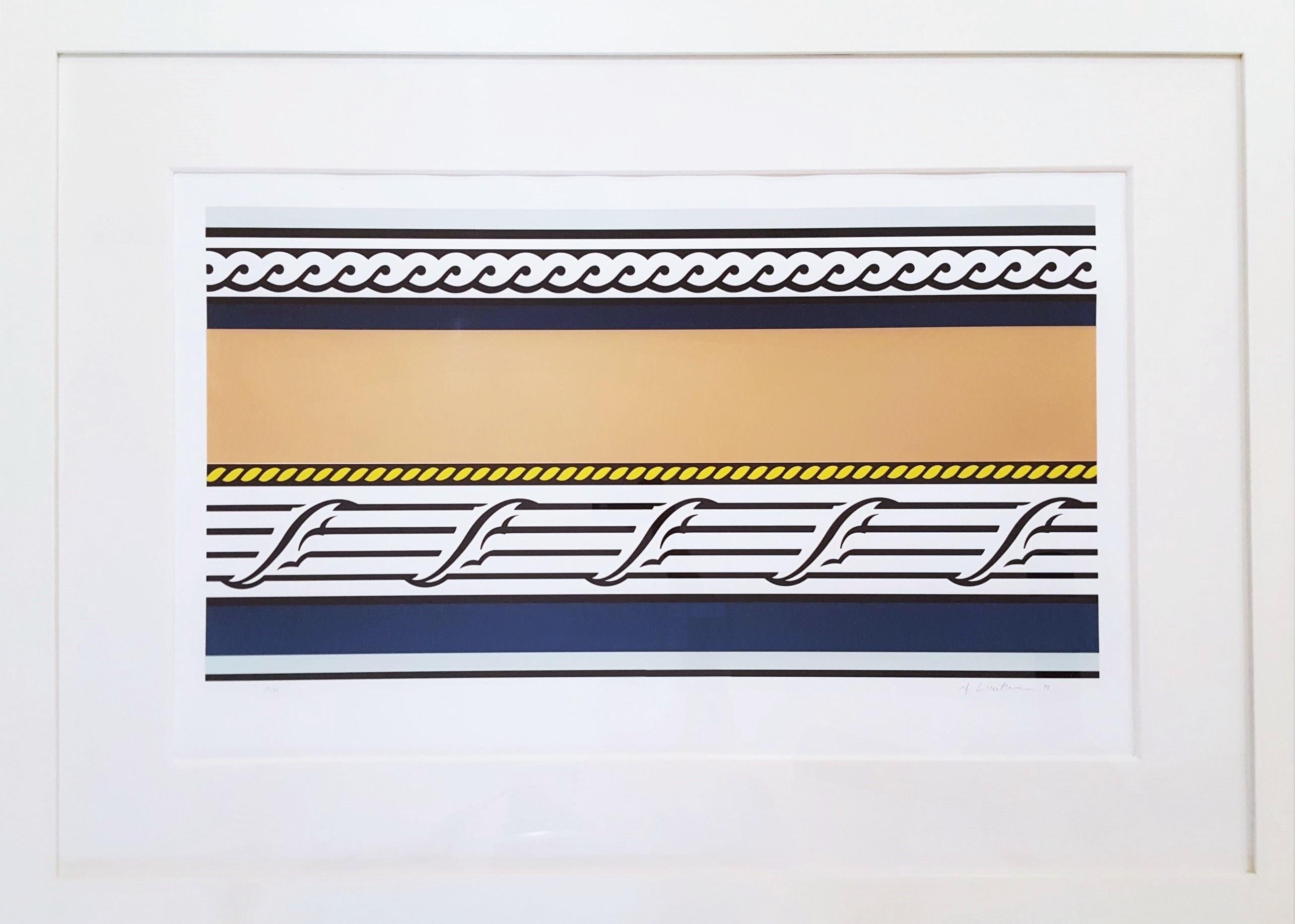 roy lichtenstein entablatures