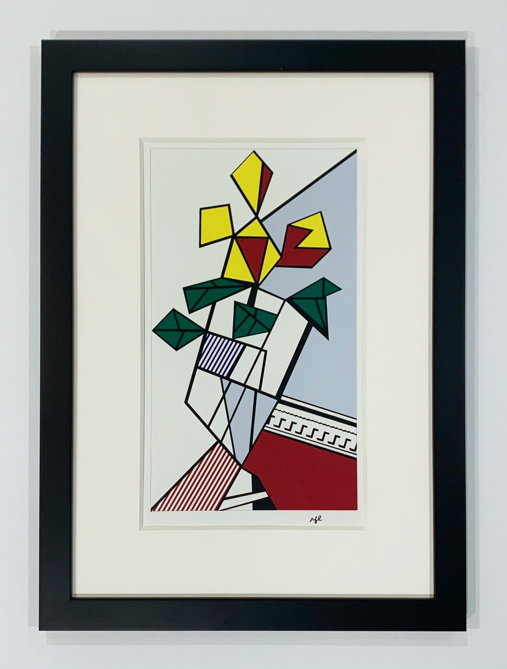 Roy Lichtenstein Abstract Print - Flowers