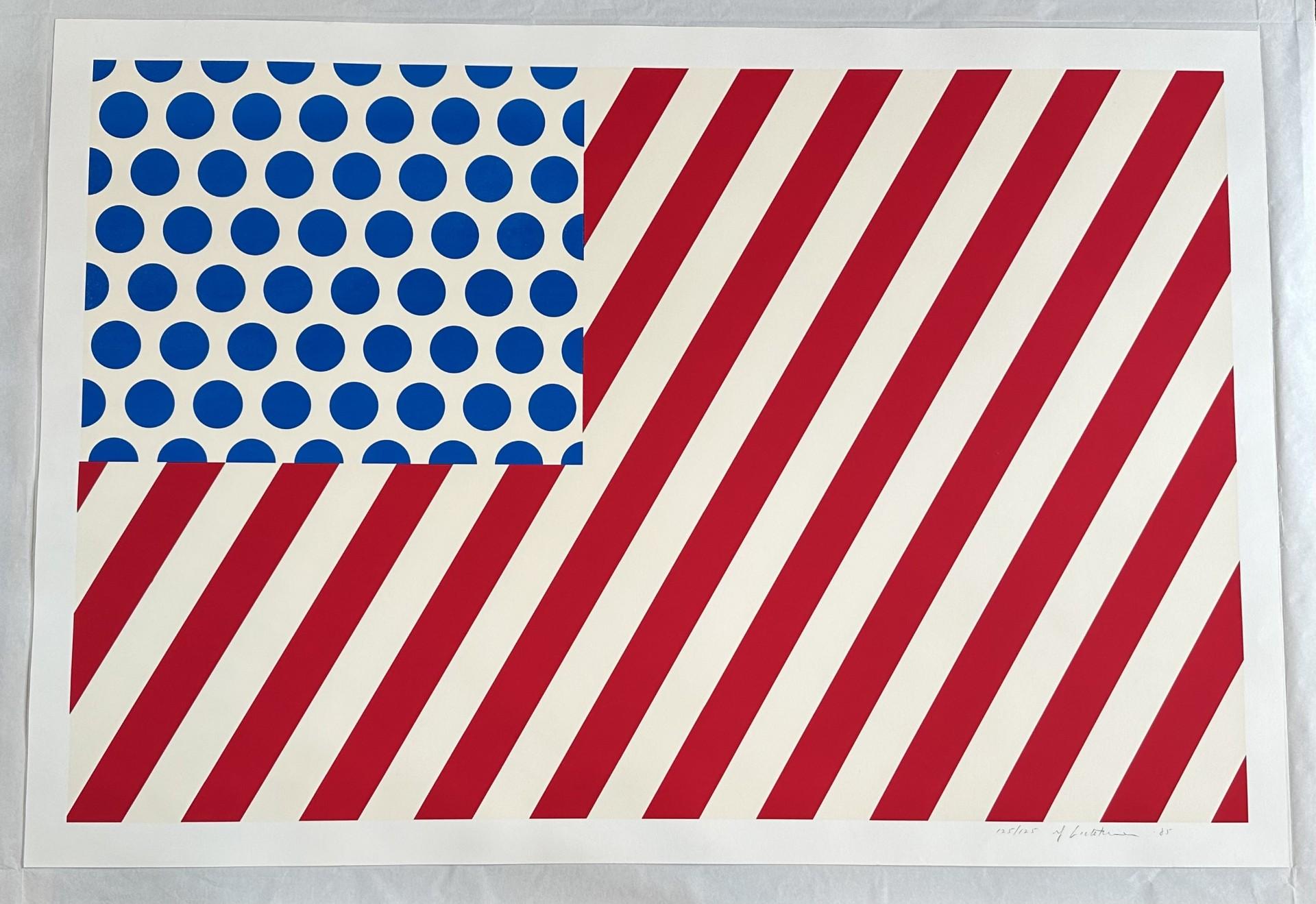 Formes dans l'A Space - Print de Roy Lichtenstein