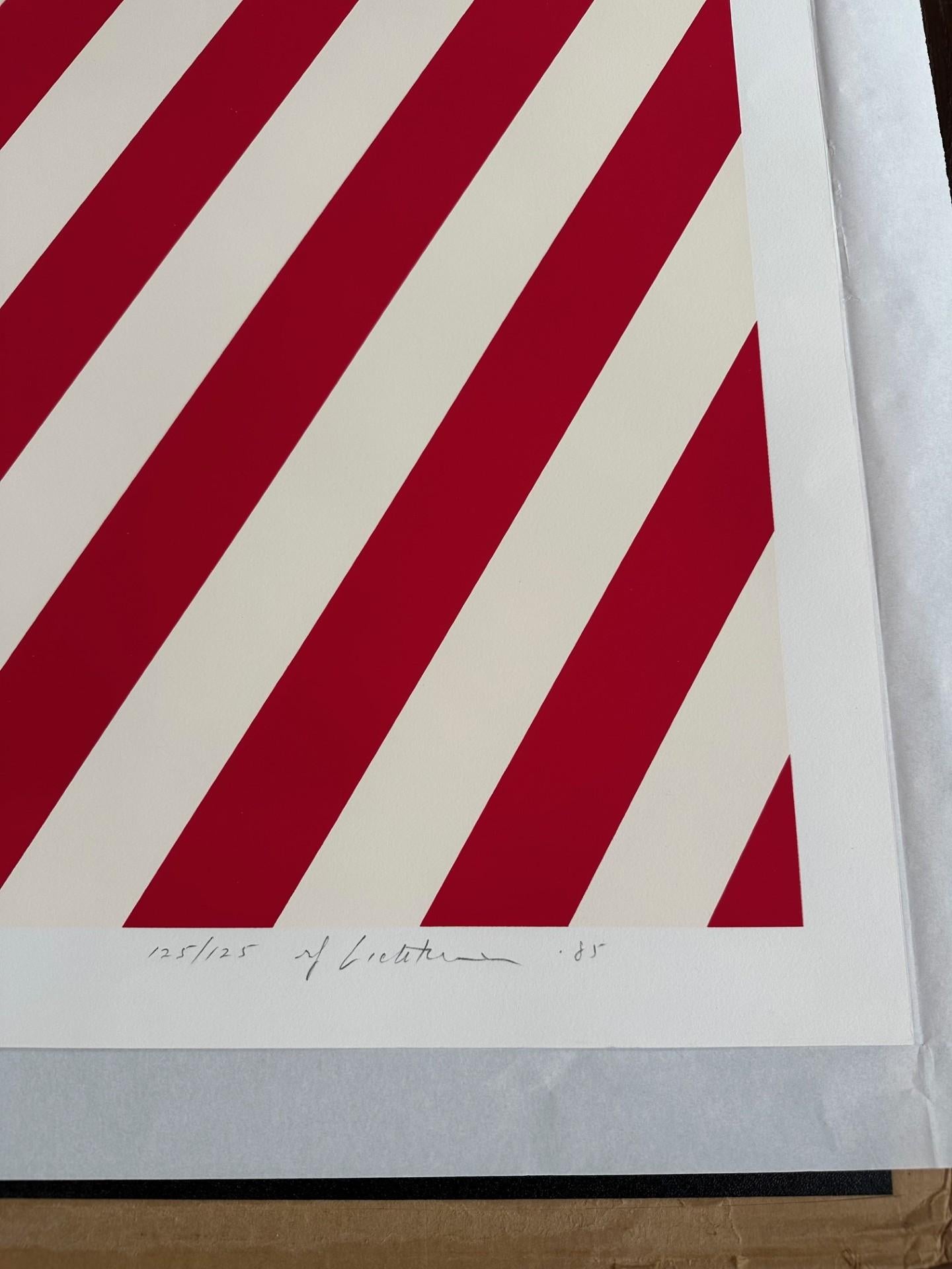 Formes dans l'A Space - Contemporain Print par Roy Lichtenstein