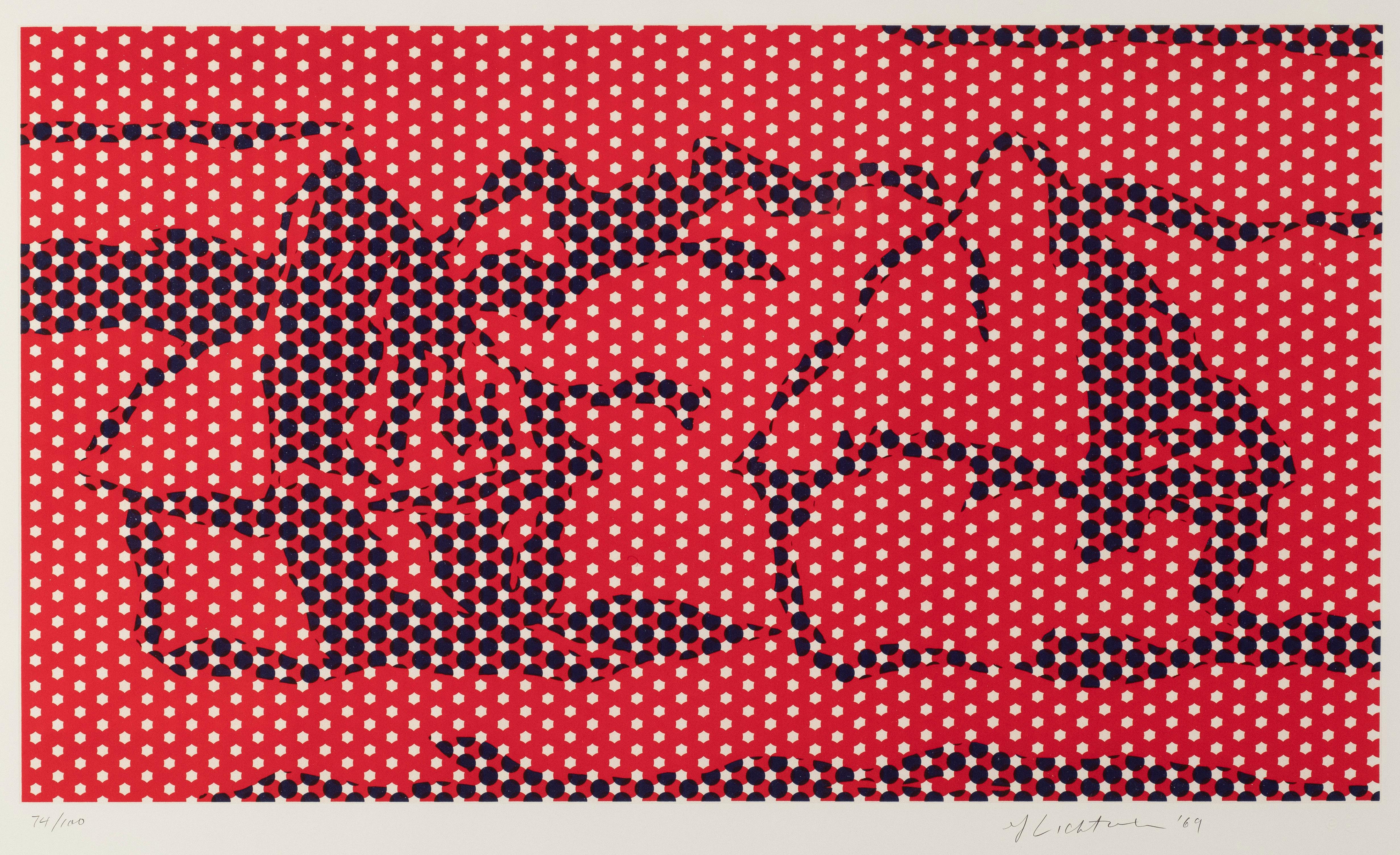 Heuhaufen #5 – Print von Roy Lichtenstein