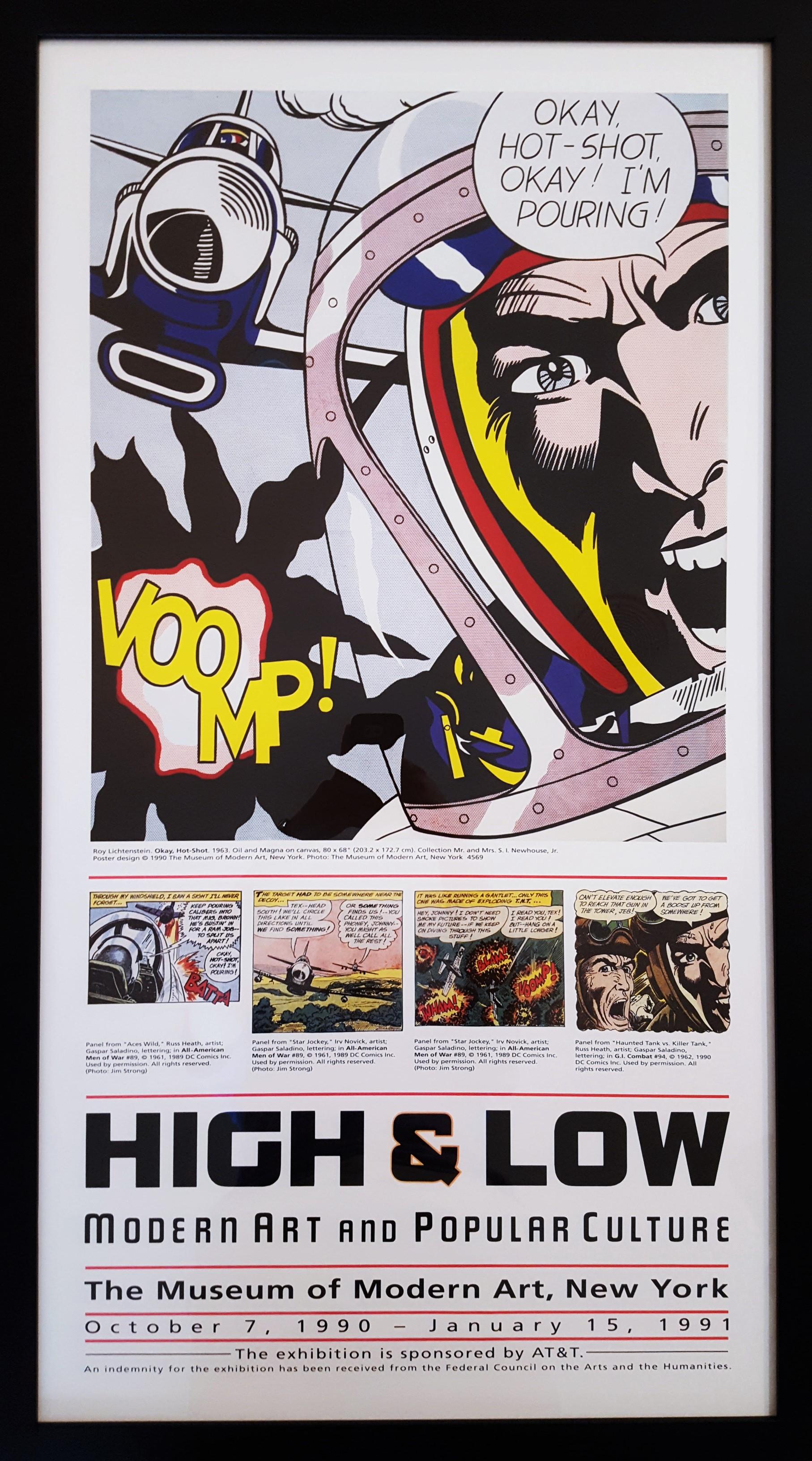 High & Low. Modern Art and Popular Culture (MoMA) - Print by Roy Lichtenstein