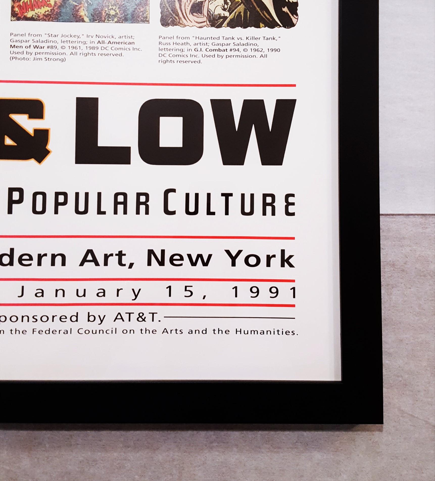 High & Low. Modern Art and Popular Culture (MoMA) - Pop Art Print by Roy Lichtenstein