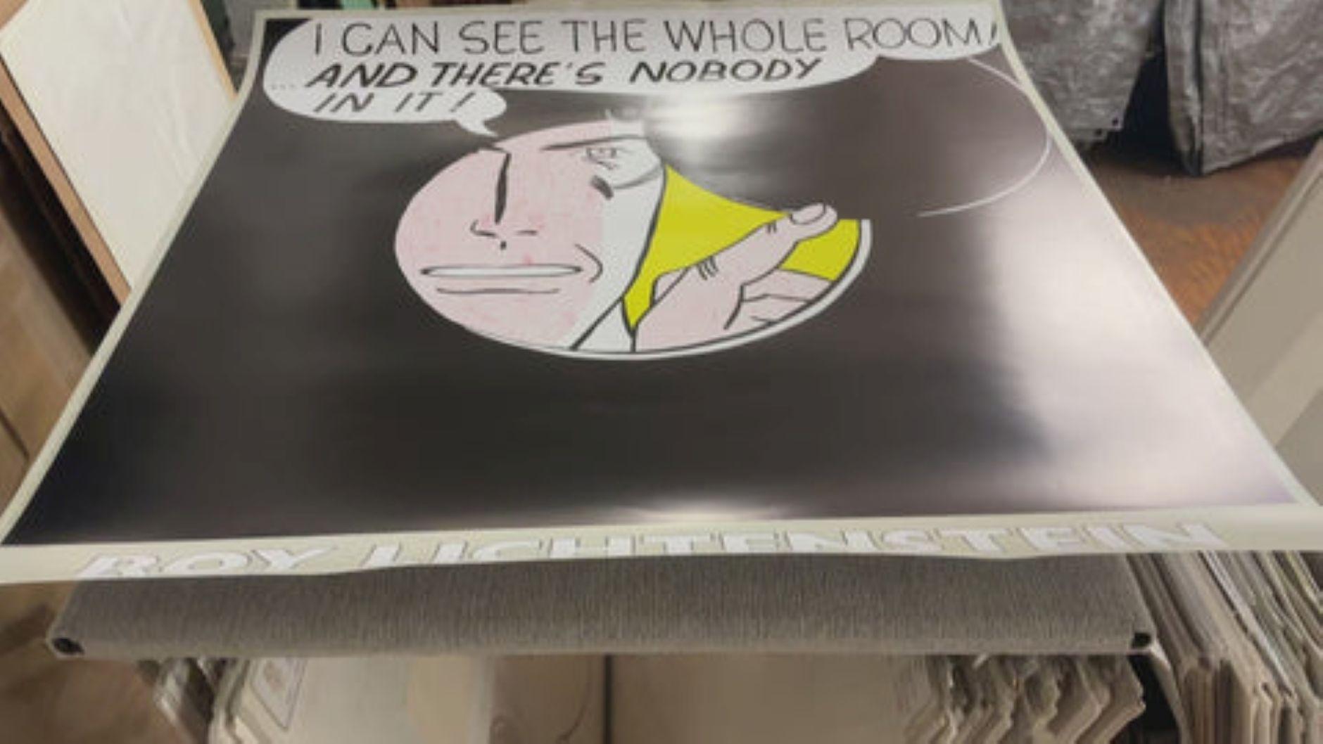 I Can See The Whole Room By Roy Lichtenstein For Sale 2