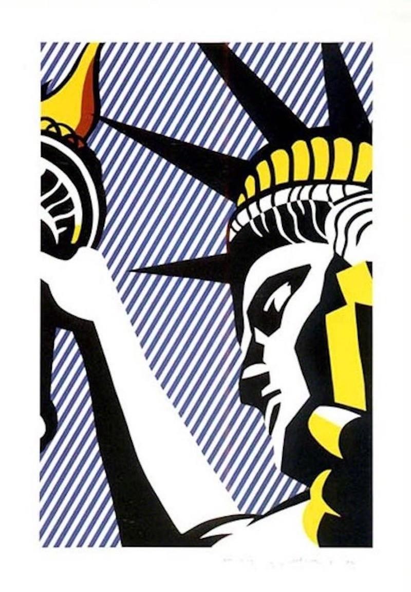 I Love Liberty - Print by Roy Lichtenstein