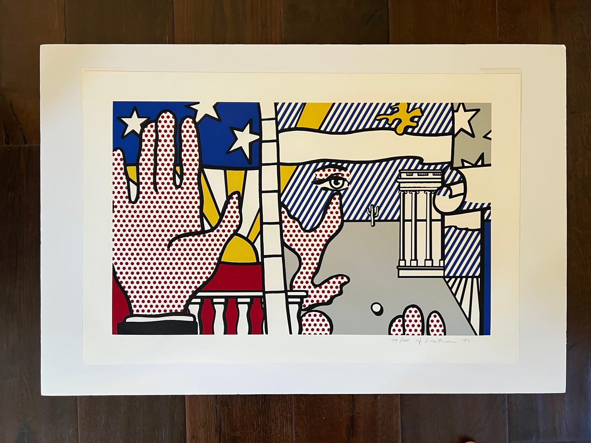 Stampa inaugurale - Print Contemporaneo di Roy Lichtenstein