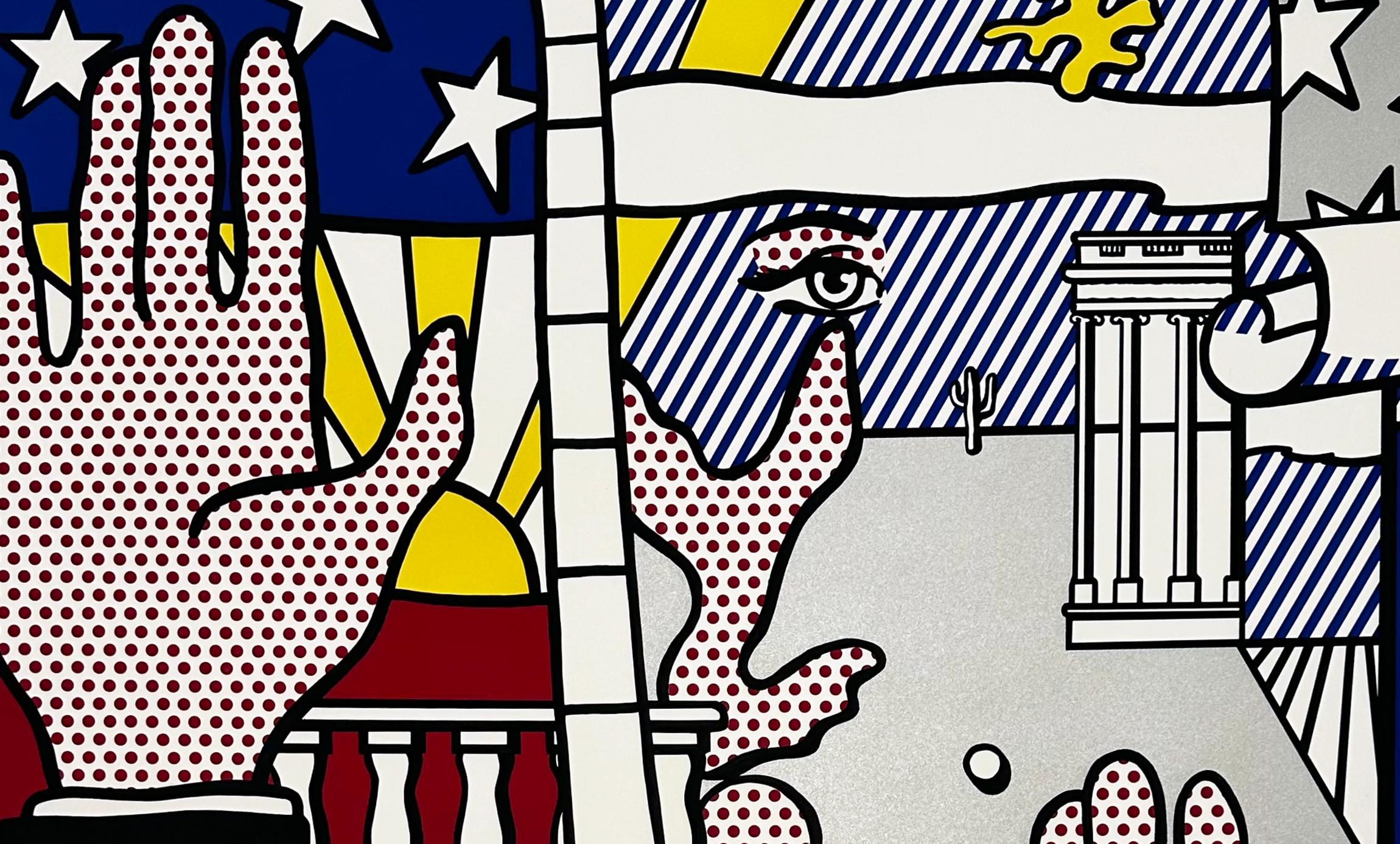 Roy Lichtenstein Abstract Print - Inaugural Print
