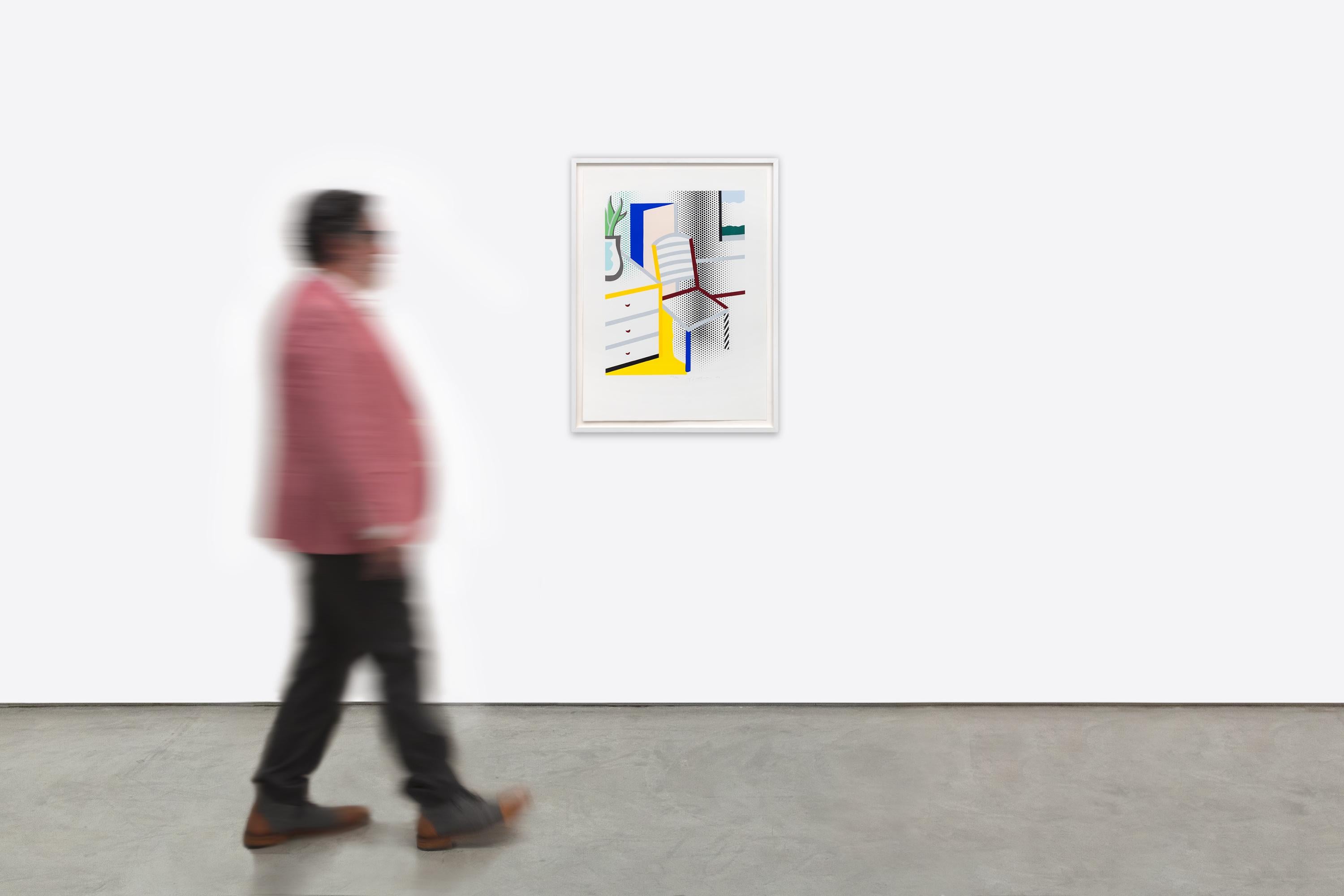 Interior with Chair, from the Leo Castelli 90th Birthday Portfolio en vente 4