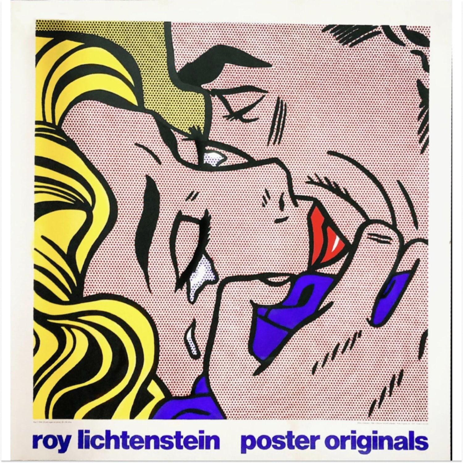 Kiss By Roy Lichtenstein