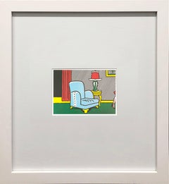 La Sortie Offset Lithograph by Roy Lichtenstein, Framed, 1994 Pop Art