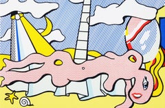 Leo Castelli Gallery at Northpark National Bank (Reclining Bather) Poster