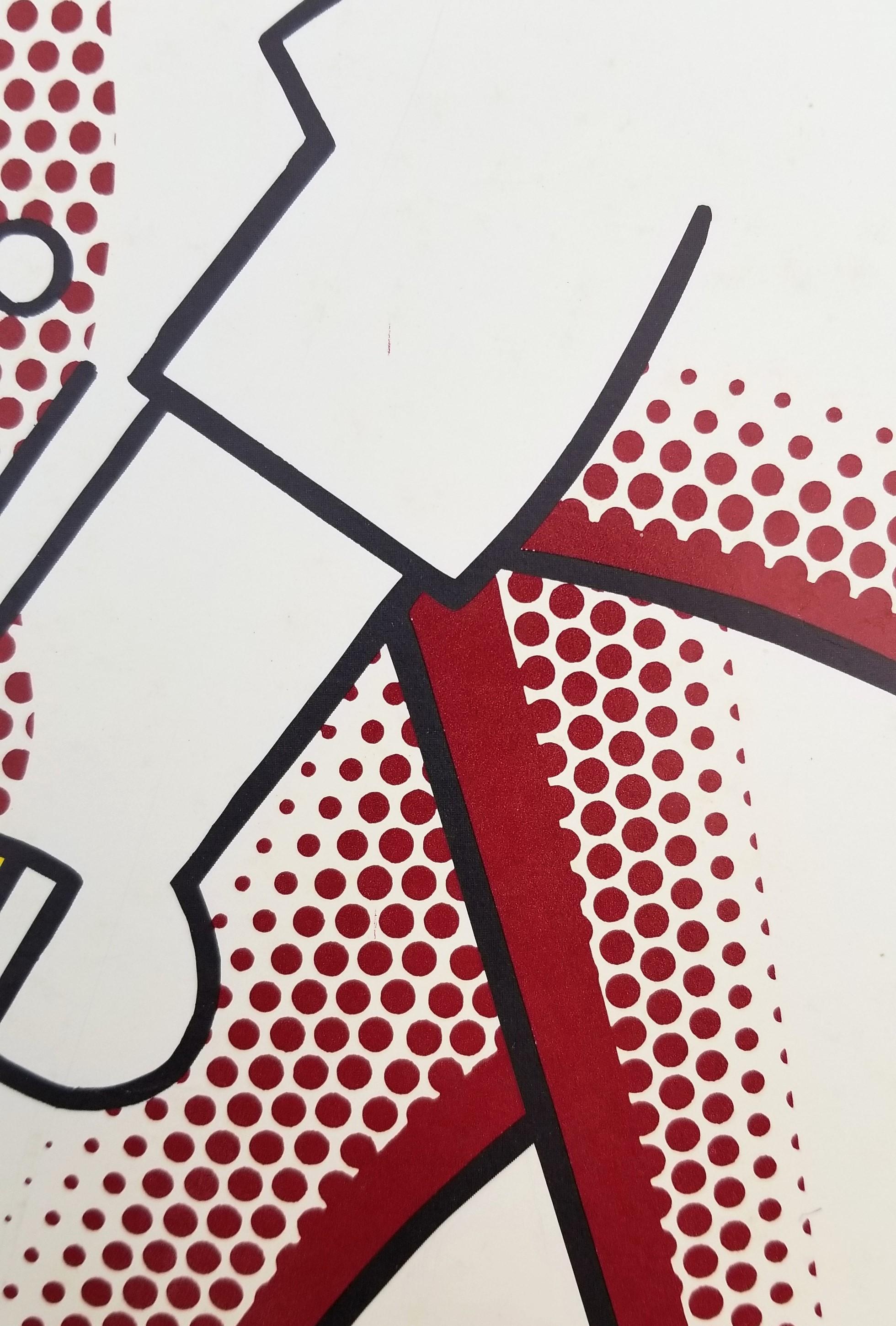 Galería Leo Castelli (El jinete rojo) Póster (Firmado) //// Roy Lichtenstein en venta 11