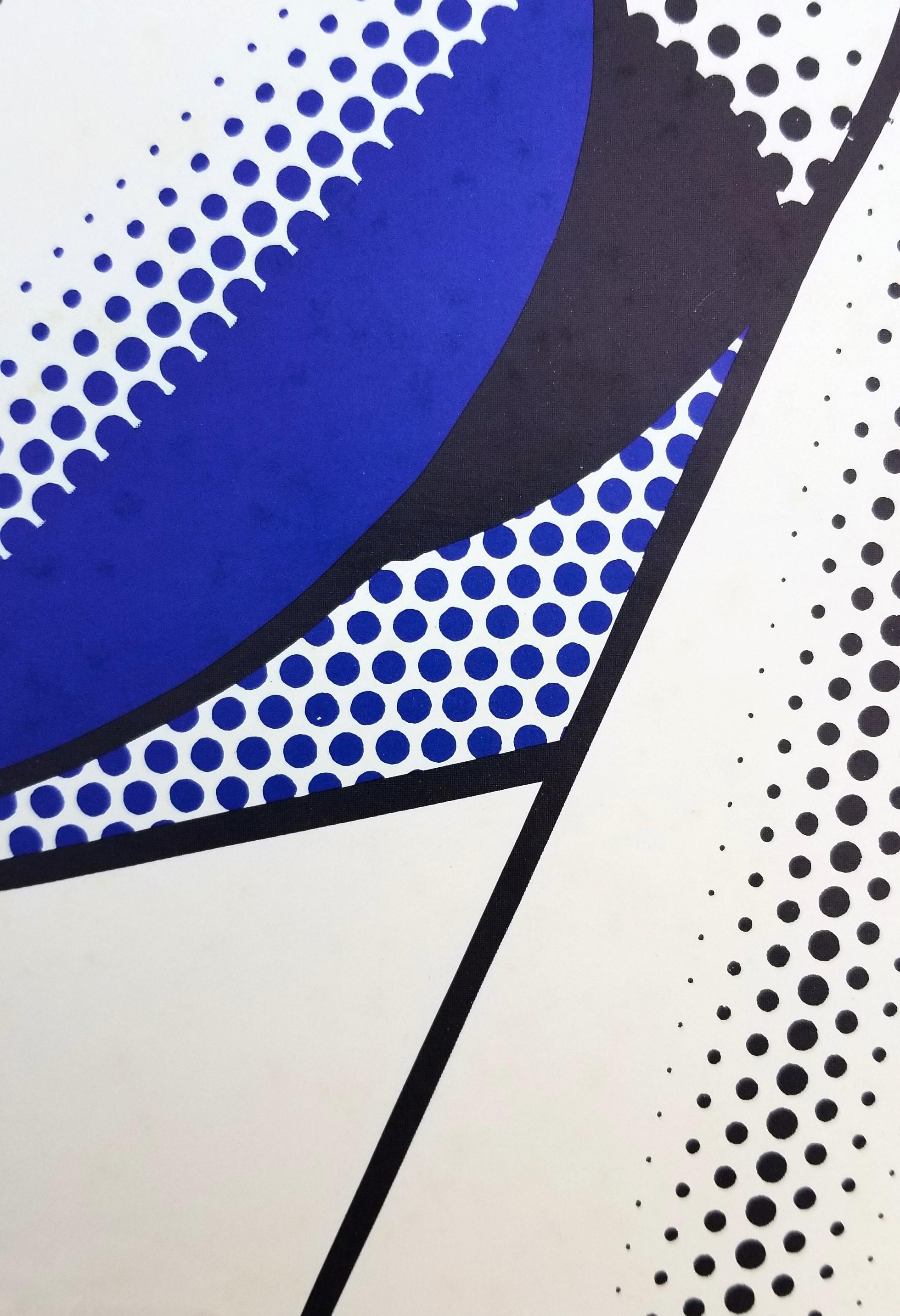 Galería Leo Castelli (El jinete rojo) Póster (Firmado) //// Roy Lichtenstein en venta 13