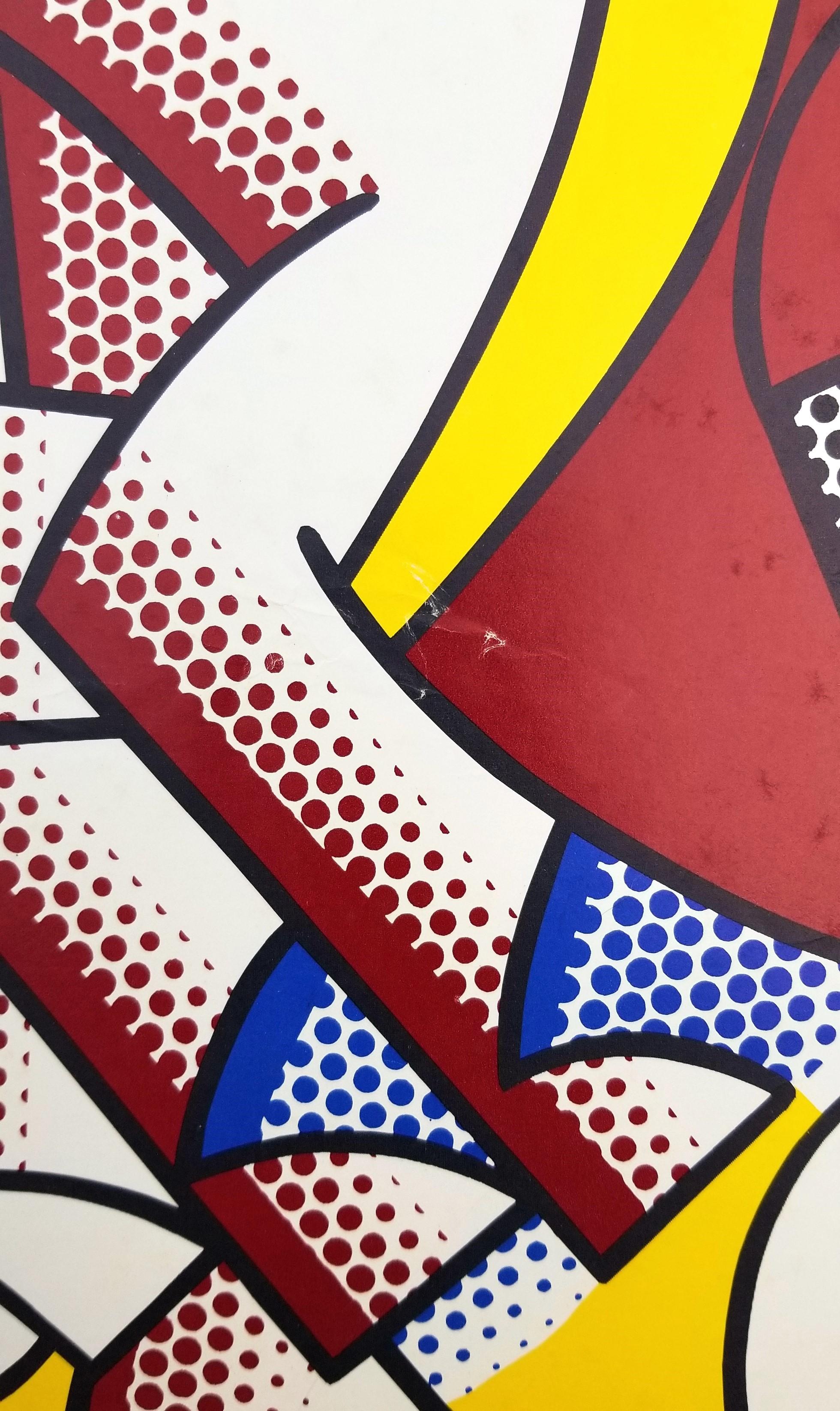 Galería Leo Castelli (El jinete rojo) Póster (Firmado) //// Roy Lichtenstein en venta 15