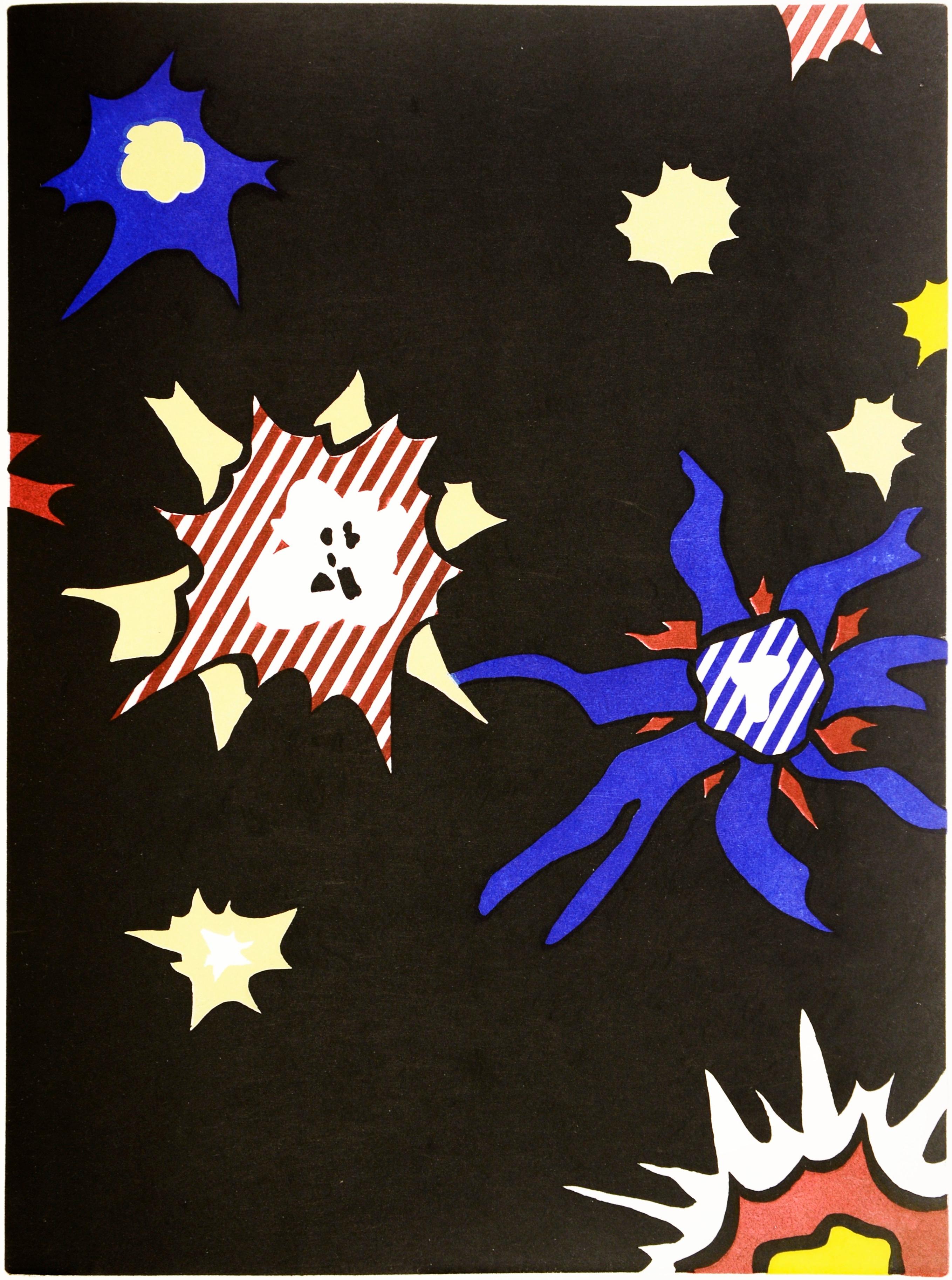 Illustration for ‘Hüm-Bum!’, from La Nouvelle Chute de l'Amérique - Print by Roy Lichtenstein