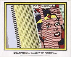 Lichtenstein- Reflection on Minerva, Première édition Pop Art
