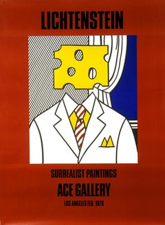 "Lichtenstein: Surrealist Paintings (Portrait, 1977)"