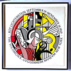 Limited Edition 1960s Guggenheim Museum Pop Art poster (Signed and inscribed)