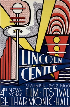 Lincoln Center - Vintage Offset and Lithograph - 1966