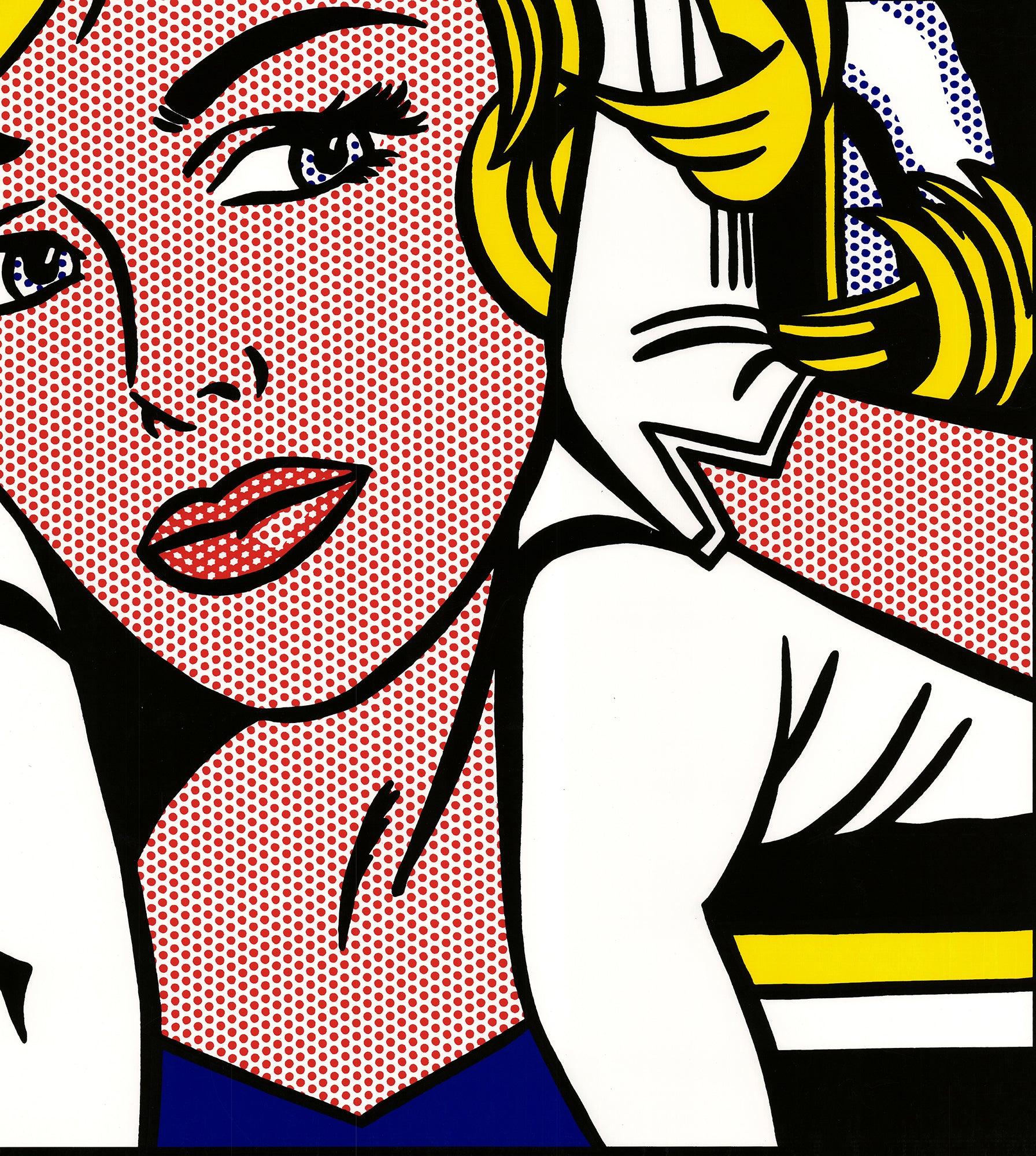 Roy Lichtenstein M...Maybe-Serigraph Pop Art Vintage For Sale 1