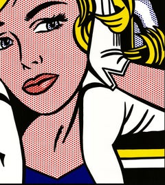 Roy Lichtenstein M...Maybe-Serigraph Pop Art Vintage