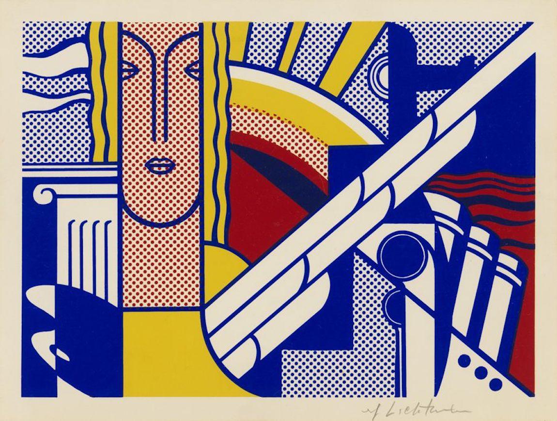 Modern Art Poster - Print by Roy Lichtenstein