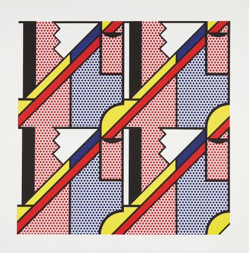 Roy Lichtenstein Abstract Print - Modern Print