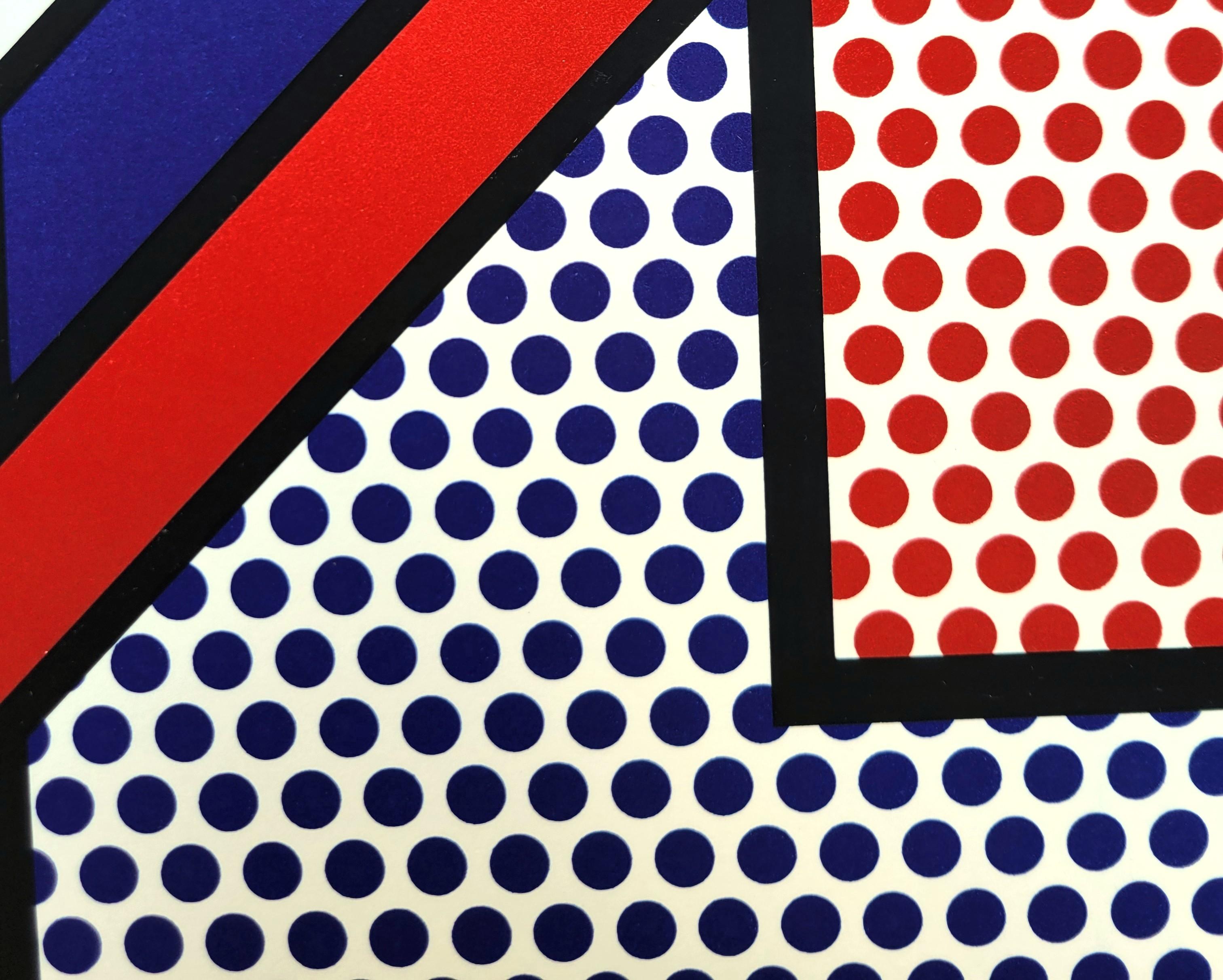 Moderner Druck /// Roy Lichtenstein Pop Art Abstrakt Geometrisch MoMA Gemini G.E.L. im Angebot 14