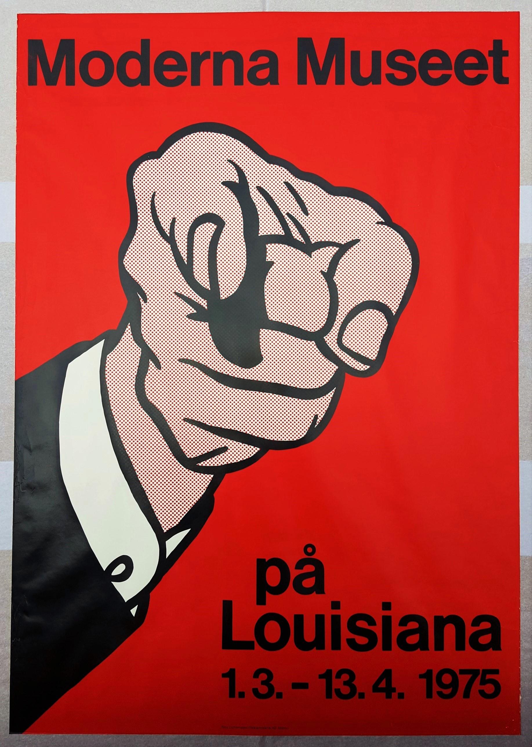Moderna Museet im Louisiana (Finger Pointing) - Print by Roy Lichtenstein