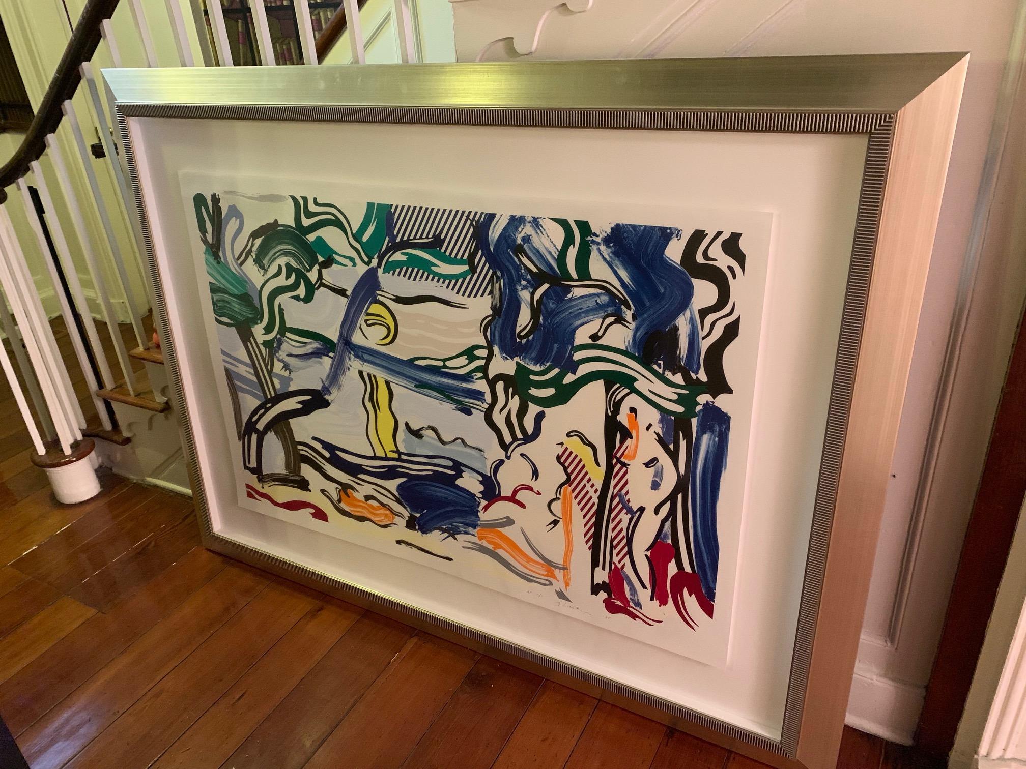 Moonscape - Print by Roy Lichtenstein
