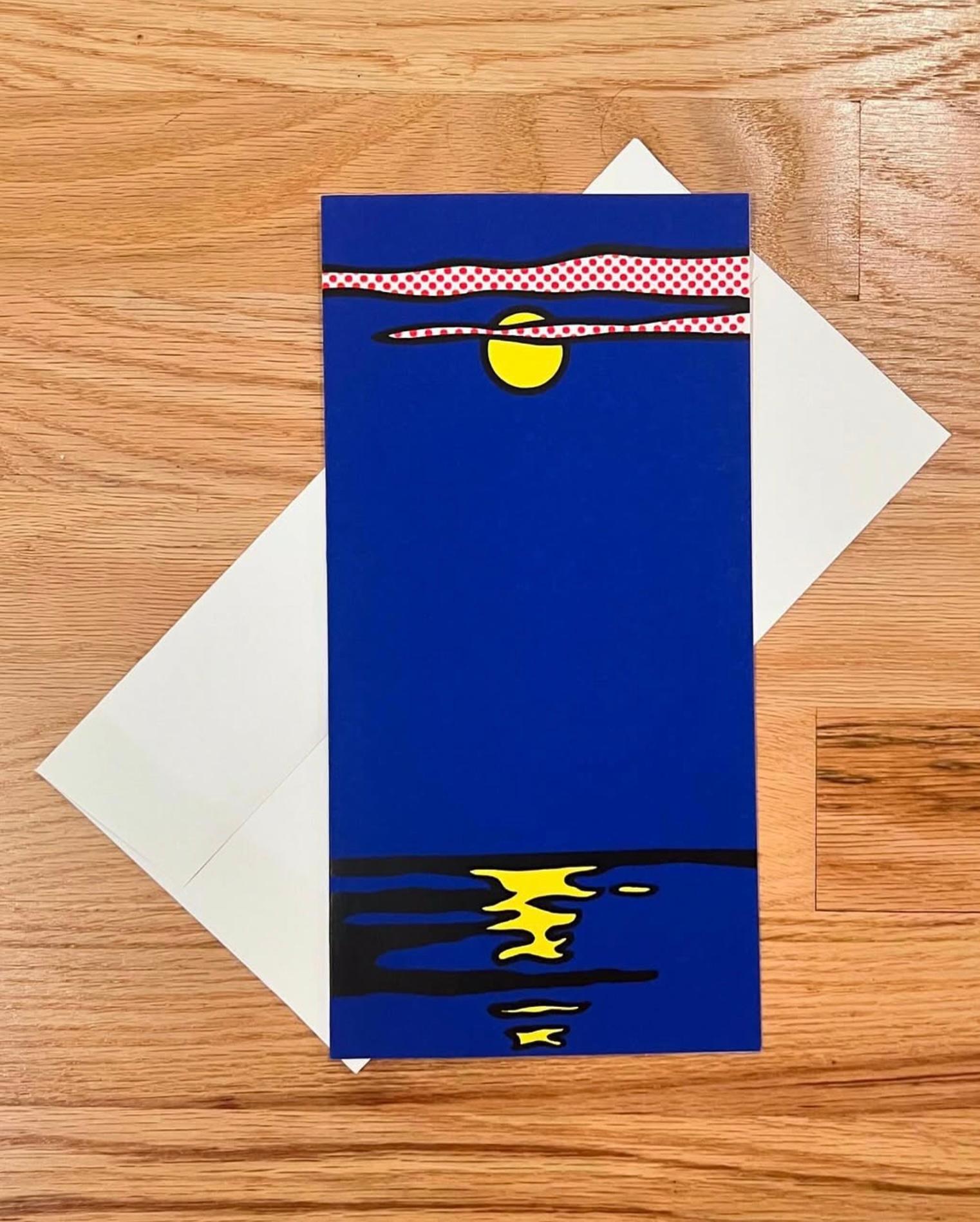 Moonscape - Print di Roy Lichtenstein