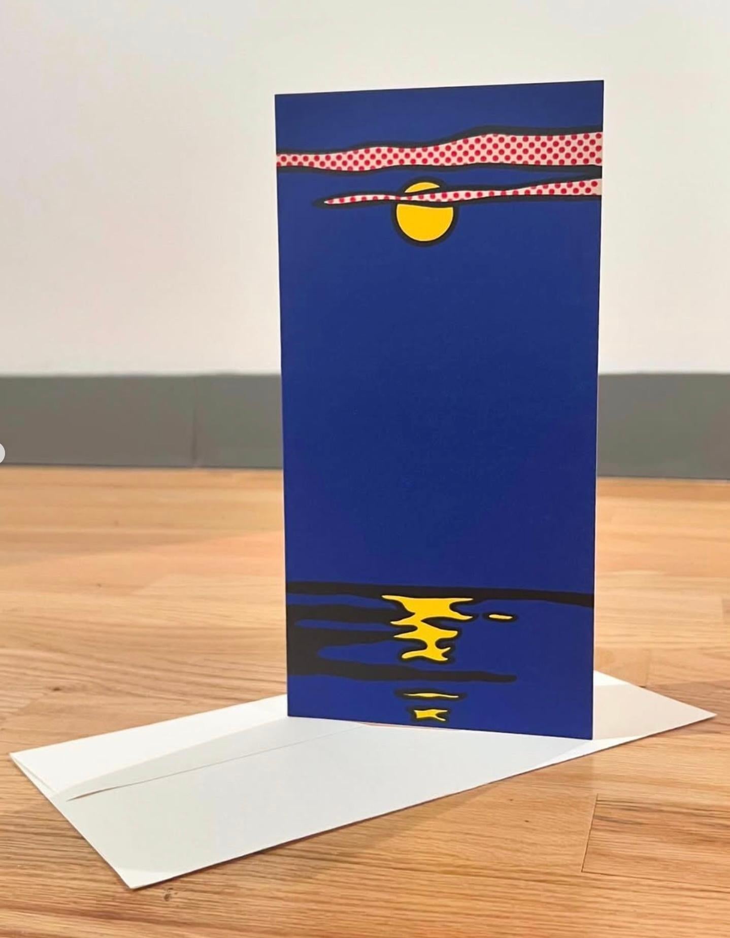 Moonscape - Print Pop Art di Roy Lichtenstein