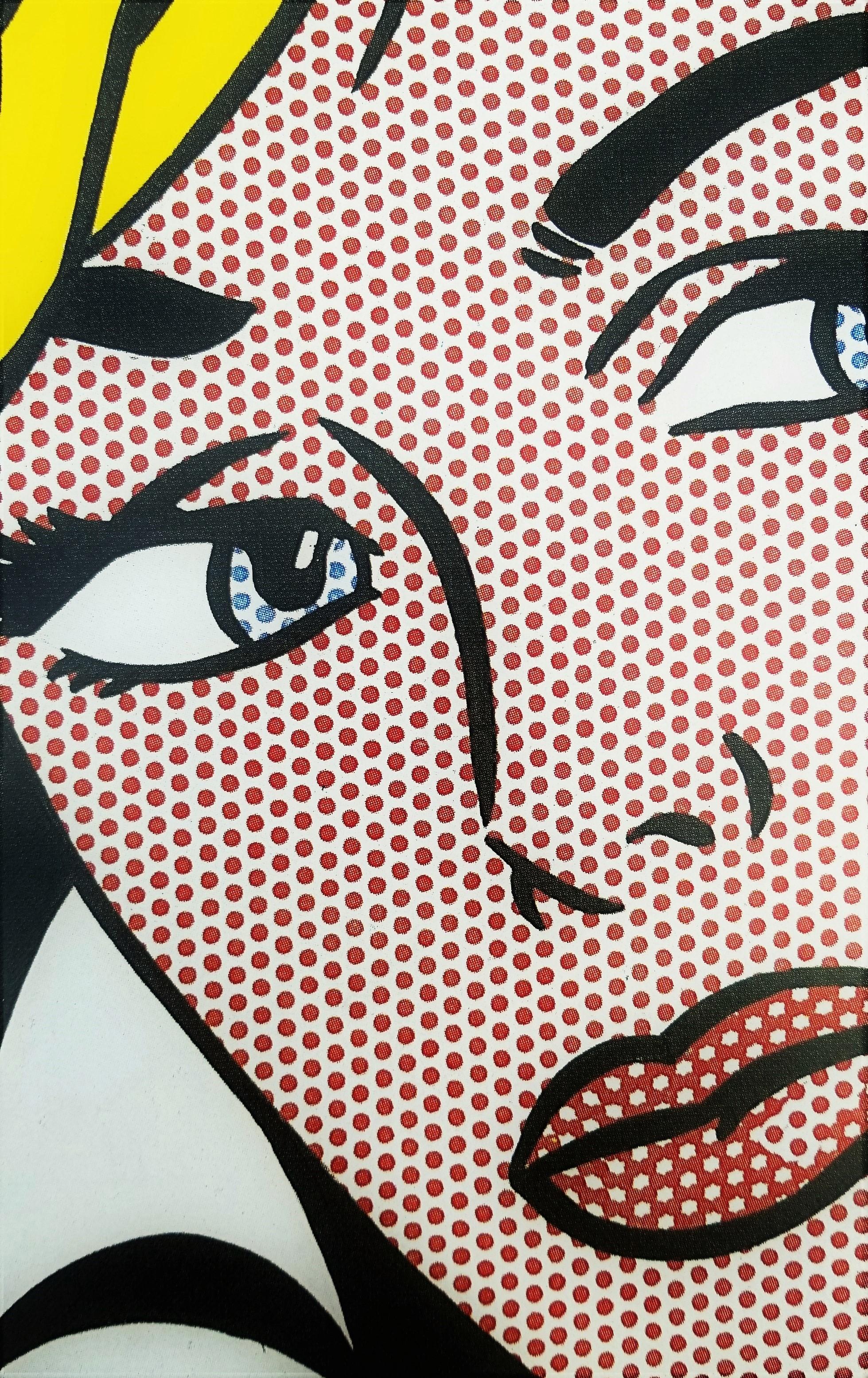 Cartel del Museo Ludwig (M-Maybe) /// Roy Lichtenstein Nueva York Pop Art Chica Mujer en venta 12