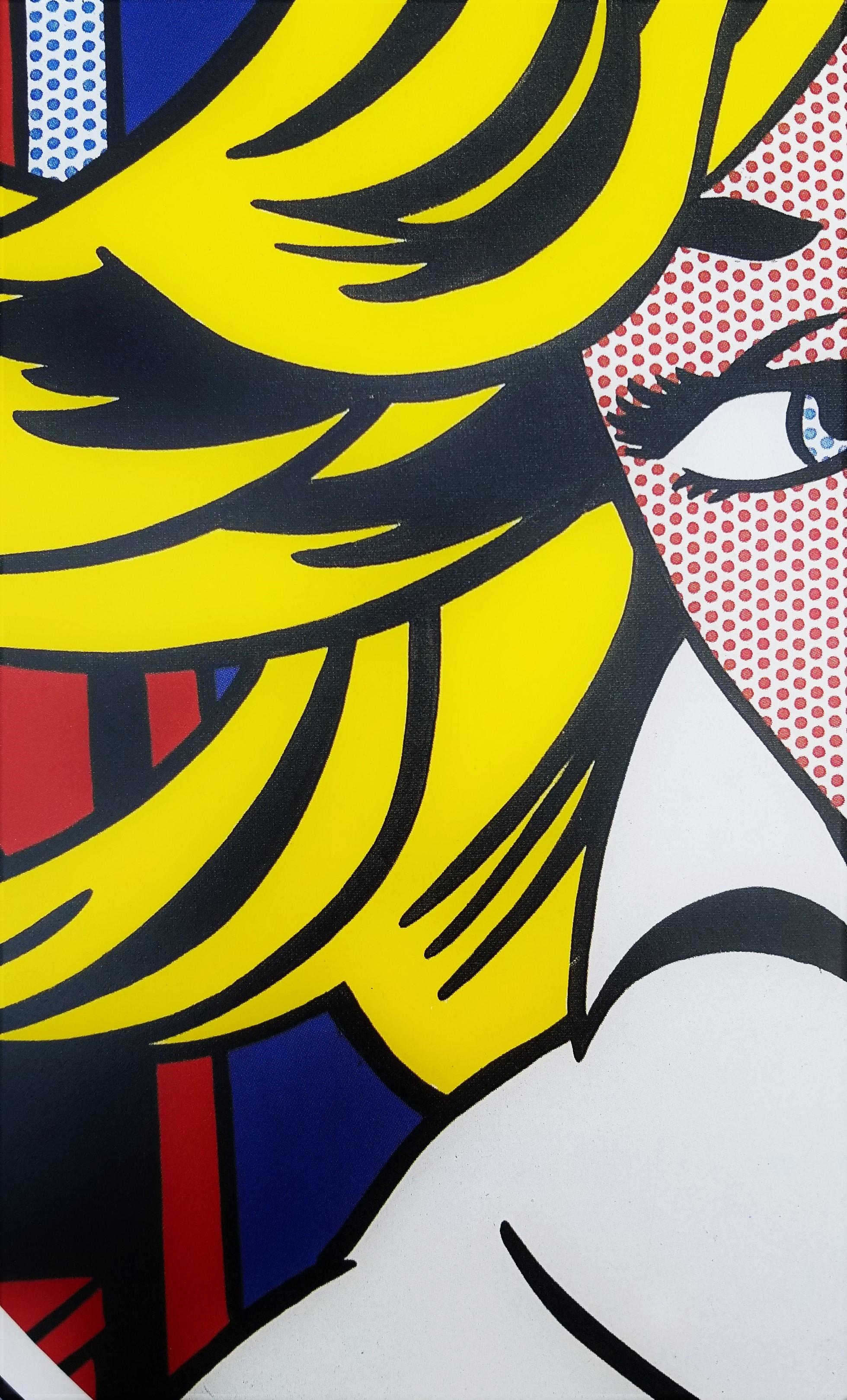 Cartel del Museo Ludwig (M-Maybe) /// Roy Lichtenstein Nueva York Pop Art Chica Mujer en venta 13