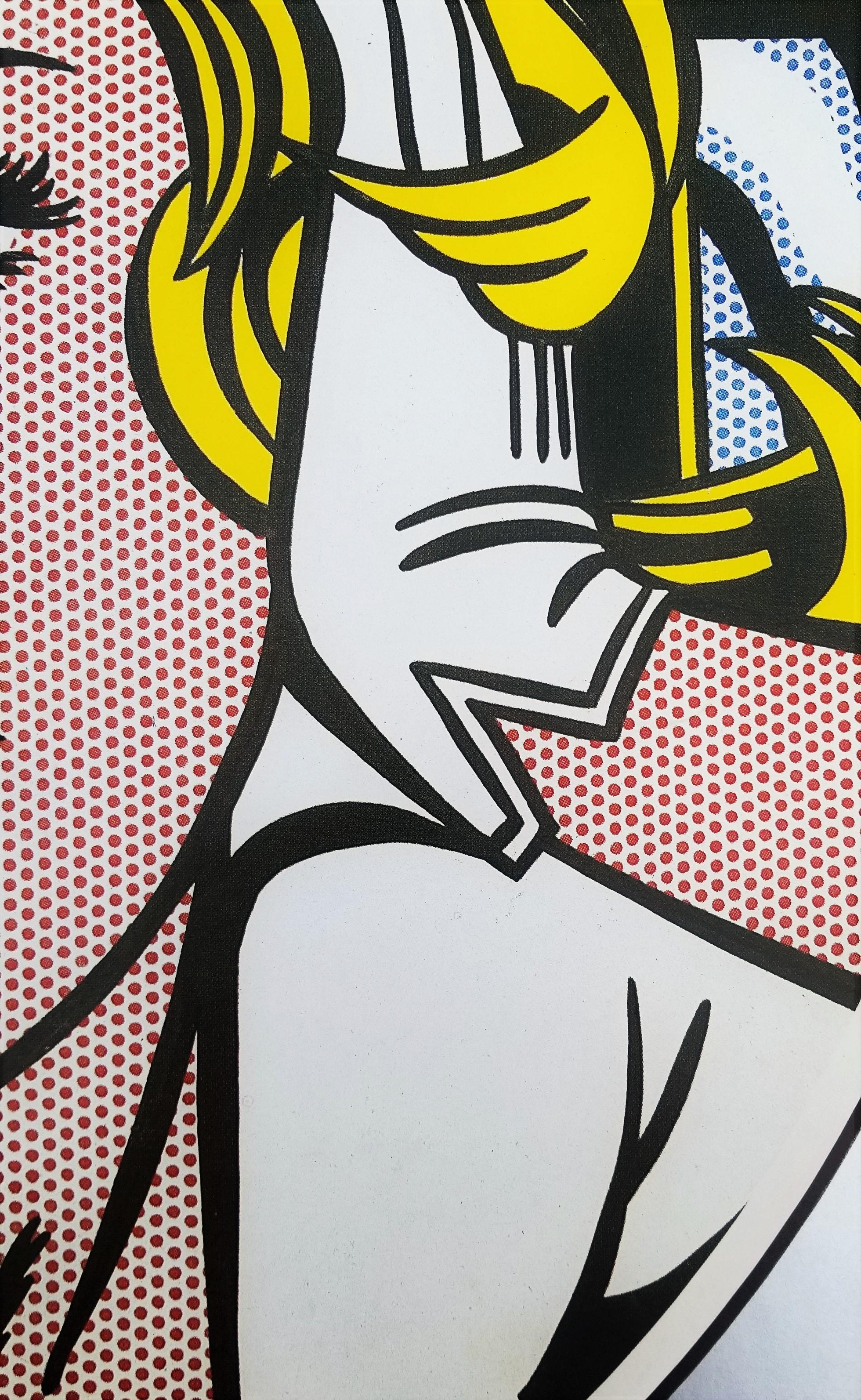 Cartel del Museo Ludwig (M-Maybe) /// Roy Lichtenstein Nueva York Pop Art Chica Mujer en venta 15