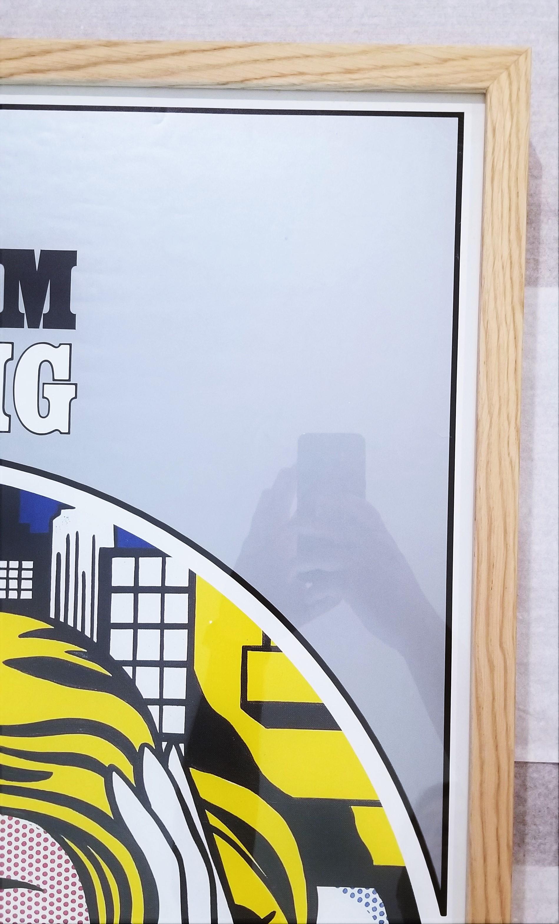 Cartel del Museo Ludwig (M-Maybe) /// Roy Lichtenstein Nueva York Pop Art Chica Mujer en venta 6