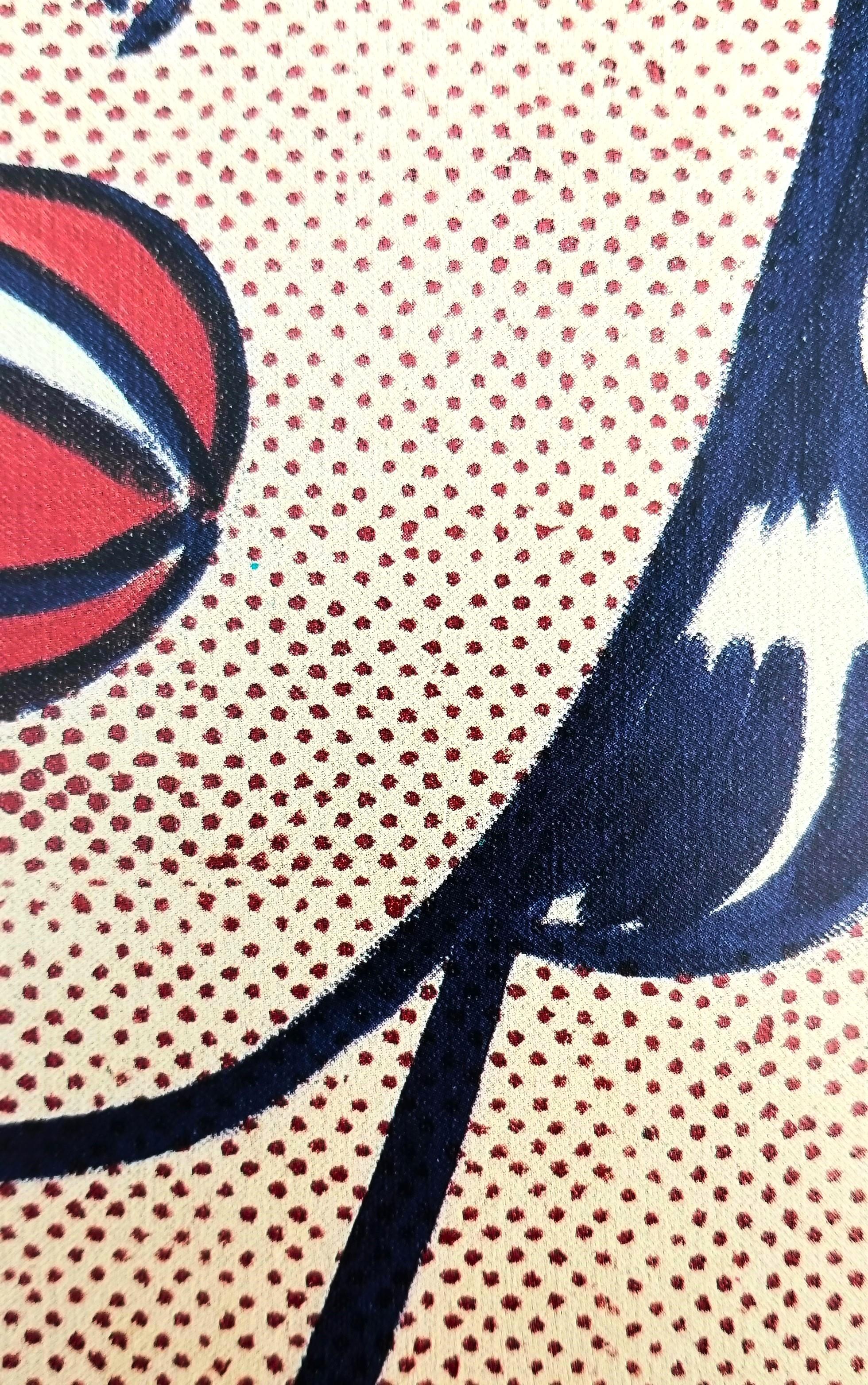 Museum of Modern Art (Girl with Ball) Poster /// Roy Lichtenstein Pop Art Woman 9